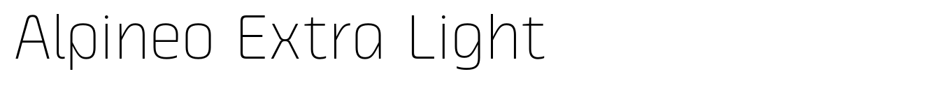Alpineo Extra Light